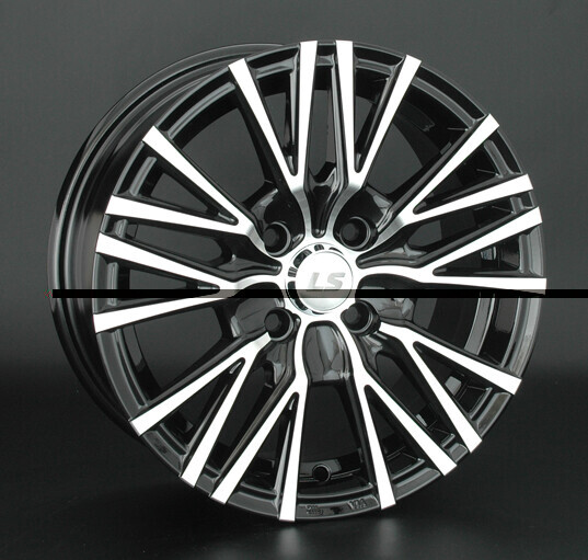 Диск Ls Wheels Ls568 16x7 5x114.3 ET40 DIA73.1 BKF