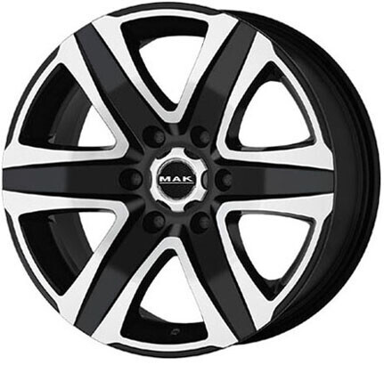 Диск Mak Stone6 20x8.5 6x139.7 ET20 DIA106.1 BLACK MIRROR