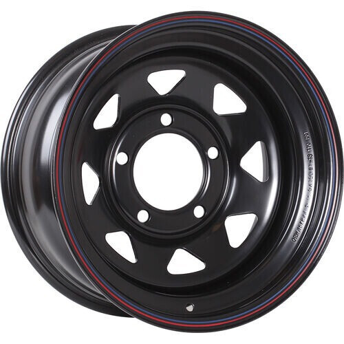 Диск Off-Road-Wheels Black 15x8 5x139.7 ET-19 DIA110.1 BLACK