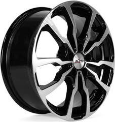 Диск X'trike X-117 16x6.5 5x100 ET38 DIA67.1 BK/FP