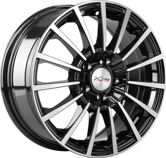 Диск X'trike X-106 15x6.5 5x114.3 ET45 DIA67.1 BK/FP