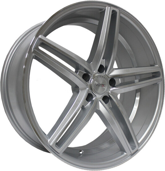 Диск Vissol V-015 20x9 5x112 ET32 DIA66.6 SILVER-POLISHED
