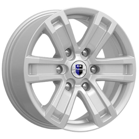 Диск K&K R7-Рольф 16x7 6x139.7 ET15 DIA106.1 СИЛЬВЕР
