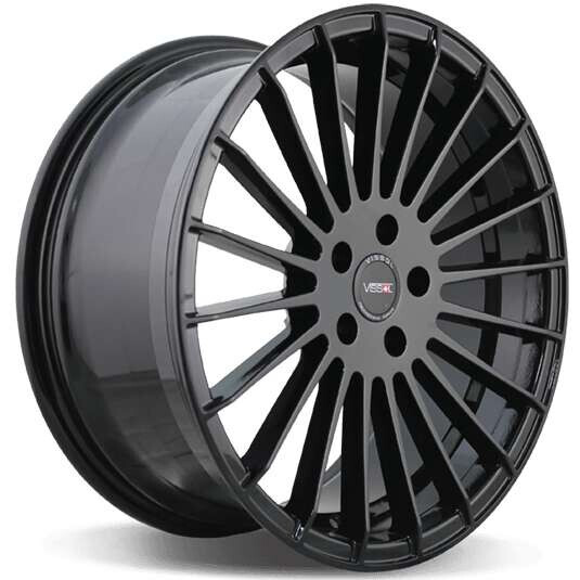 Диск Vissol V-010 20x9 5x120 ET35 DIA74.1 GLOSS-BLACK