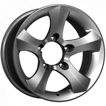Диск K&K Айсберг 16x8 5x139.7 ET-10 DIA110.1 ДАРК ПЛАТИНУМ