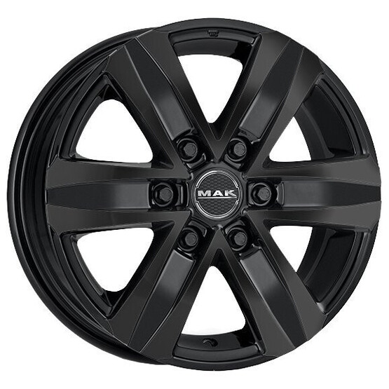 Диск Mak Stone6 18x8 6x130 ET53 DIA84.1 GLOSS BLACK