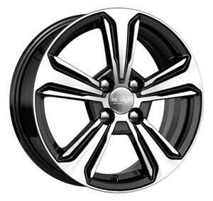 Диск K&K Кс 777 15x6 4x100 ET46 DIA54.1 АЛМАЗ ЧЕРНЫЙ