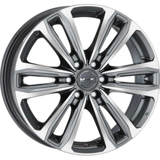 Диск Mak Safari 17x7.5 6x139.7 ET50 DIA93.1 GUNMETAL MIRROR FACE