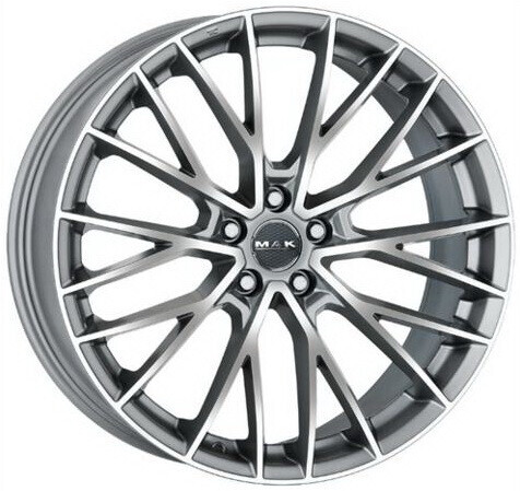 Диск Mak Speciale-D 19x9.5 5x120 ET40 DIA72.6 GRAPHITE MIRROR FACE