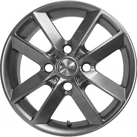 Диск Скад Самурай 15x6 4x100 ET45 DIA67.1 ГРАФИТ