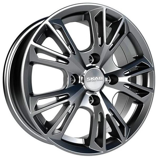 Диск Скад Монреаль 15x6 4x100 ET45 DIA54.1 ГРАФИТ