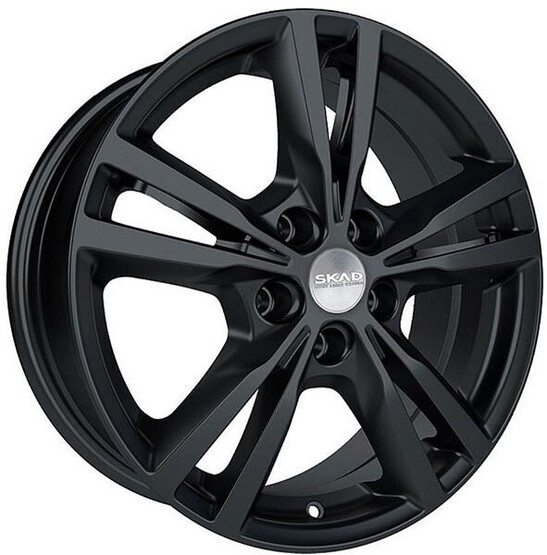 Диск Скад Мельбурн 17x7 5x114.3 ET50 DIA67.1 ЧЁРНЫЙ БАРХАТ