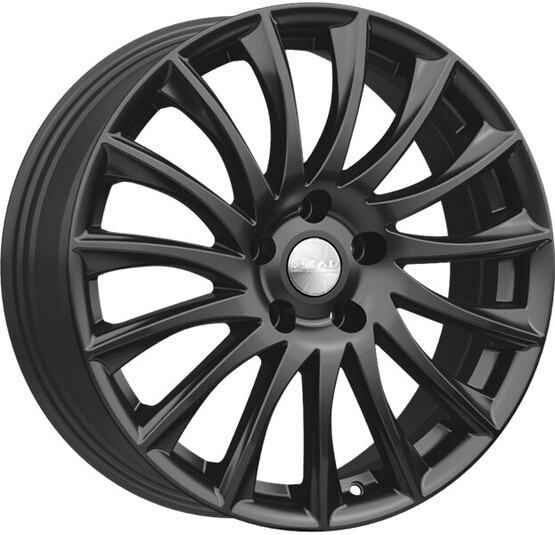 Диск Скад Валенсия 18x7 5x114.3 ET50 DIA67.1 ЧЁРНЫЙ БАРХАТ