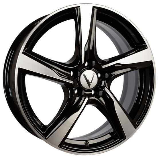 Диск Вектор В201 17x7 5x112 ET45 DIA57.1 АЛМАЗ ЧЕРНЫЙ