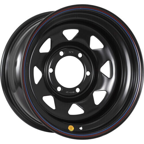 Диск Off-Road-Wheels Black 17x9 8x165.1 ET0 DIA121 ЧЕРНЫЙ