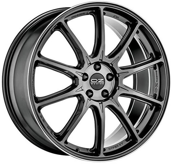 Диск Oz Xt Hlt 20x10.5 5x112 ET41 DIA66.6 STAR GRAPHITE DIAMOND LIP