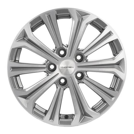 Диск Khomen 1610 16x6.5 5x108 ET45 DIA60.1 GRAY-FP