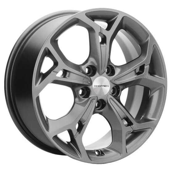 Диск Khomen 1702 17x7 5x108 ET50 DIA63.35 GRAY