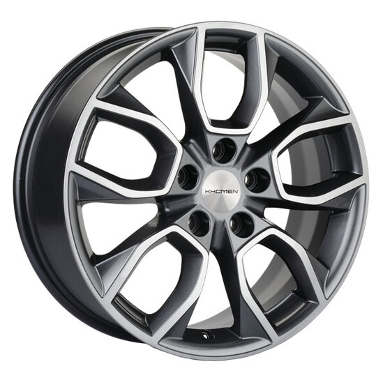 Диск Khomen 1713 17x7 5x112 ET40 DIA57.1 GRAY-FP