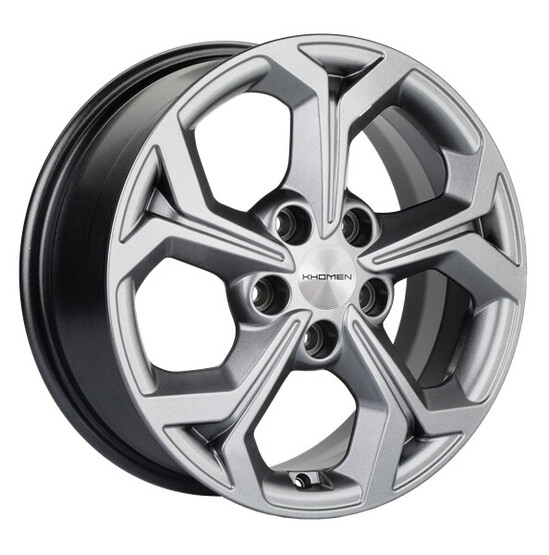Диск Khomen 1606 16x6.5 5x114.3 ET46 DIA67.1 G-SILVER