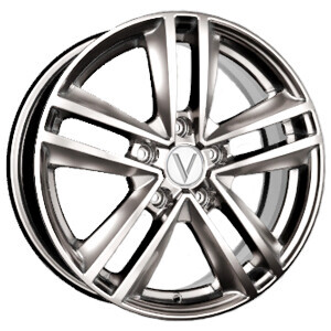 Диск К7 К137 Крым 16x6.5 5x112 ET42 DIA57.1 СЕРЕБРО