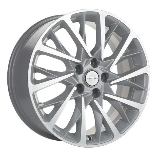 Диск Khomen 1804 18x7.5 5x114.3 ET45 DIA60.1 F-SILVER-FP