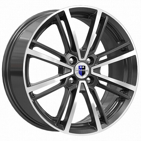 Диск K&K Эрфурт 17x7 5x100 ET48 DIA56.1 АЛМАЗ ЧЕРНЫЙ