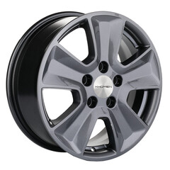 Диск Khomen 1601 16x6.5 5x114.3 ET43 DIA67.1 GRAY