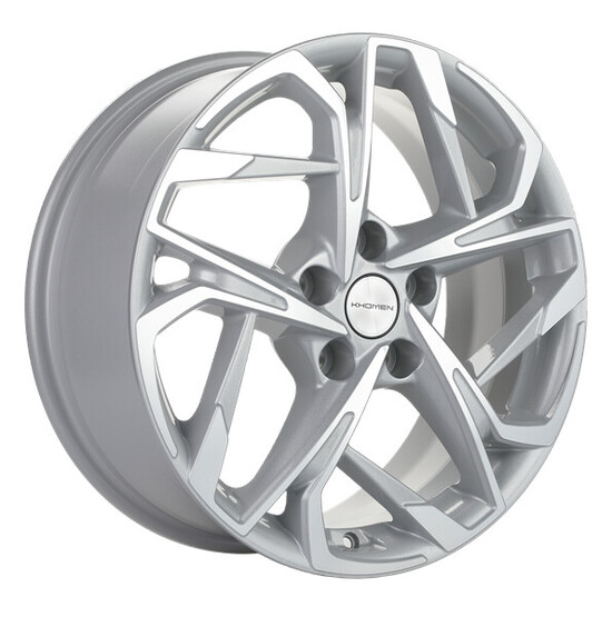 Диск Khomen 1716 17x7 5x114.3 ET45 DIA66.1 F-SILVER-FP