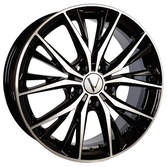 Диск Вектор B210 17x7 5x112 ET43 DIA57.1 АЛМАЗ ЧЕРНЫЙ