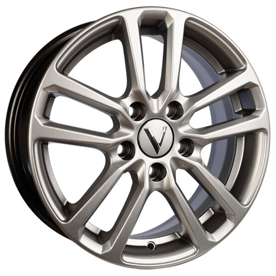 Диск Вектор B209 15x6 5x114.3 ET46 DIA67.1 СИЛЬВЕР