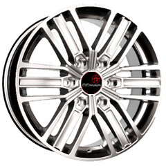 Диск Вектор B218 18x7.5 6x139.7 ET25 DIA100.1 СИЛЬВЕР