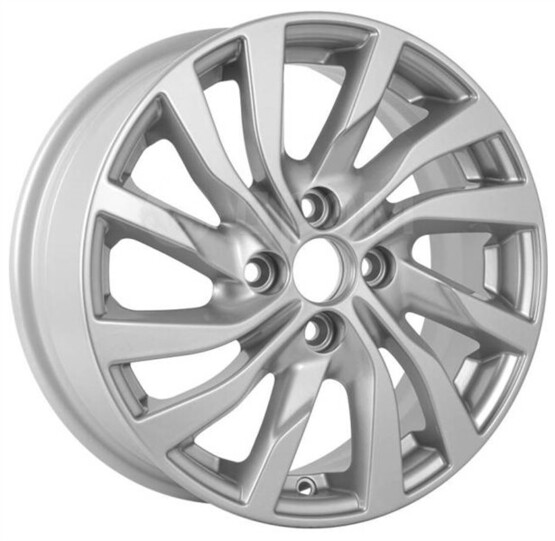 Диск K&K Кс882 15x6 4x100 ET46 DIA54.1 СИЛЬВЕР