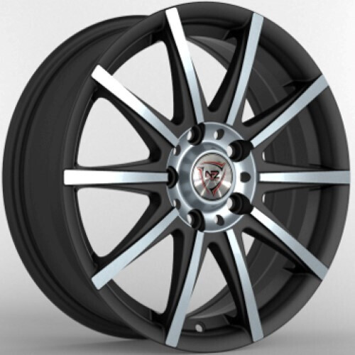 Диск Nz F-7 16x7 5x114.3 ET40 DIA67.1 BKF