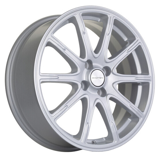 Диск Khomen 1707 17x6.5 4x100 ET41 DIA60.1 F-SILVER