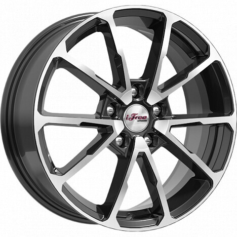 Диск Ifree Skibidi 17x6.5 5x114.3 ET50 DIA66.1 БЛЭК ДЖЕК