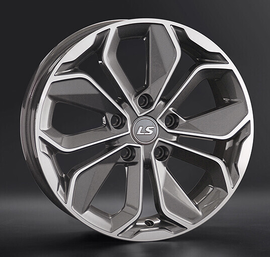 Диск Ls Wheels Ls 1318 16x6.5 5x114.3 ET40 DIA67.1 GMF