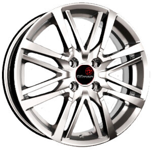 Диск Вектор B215 16x6 4x100 ET41 DIA60.1 СИЛЬВЕР