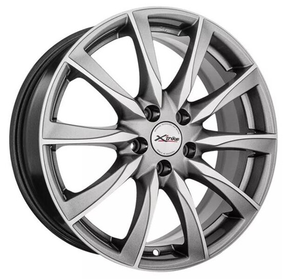 Диск X'trike X-120М 17x7 5x100 ET38 DIA67.1 HSB/FP