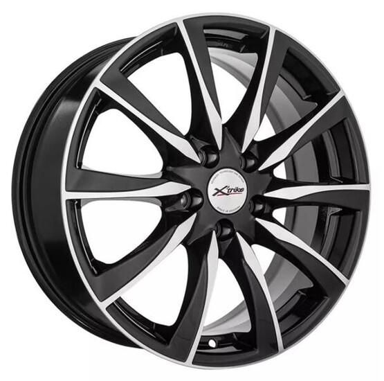 Диск X'trike X-120М 17x7 5x114.3 ET50 DIA54.1 BK/FP
