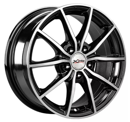 Диск X'trike X-111М 15x6.5 5x114.3 ET38 DIA54.1 BK/FP