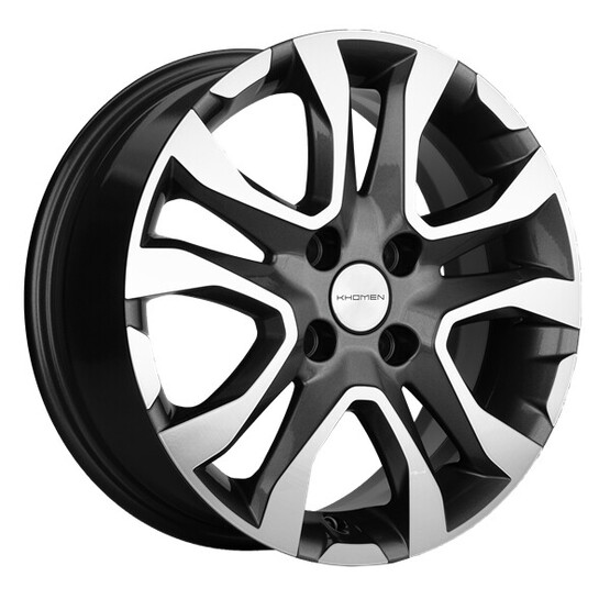 Диск Khomen 1503 15x6 4x98 ET36 DIA58.6 GRAY-FP