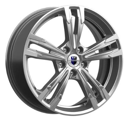 Диск K&K Karrera Light 18x7 5x115 ET45 DIA70.1 ДАРК ПЛАТИНУМ БРАЙТ