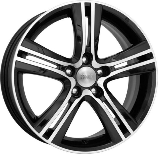 Диск K&K Борелли 16x6.5 5x112 ET40 DIA66.6 АЛМАЗ ЧЕРНЫЙ