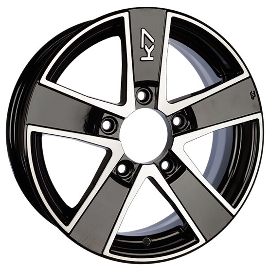 Диск Вектор K97 16x6 5x139.7 ET40 DIA98 АЛМАЗ ЧЕРНЫЙ