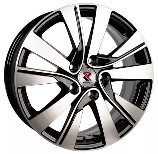 Диск Replikey Optima (R185) 17x7 5x114.3 ET51 DIA67.1 BK/FP
