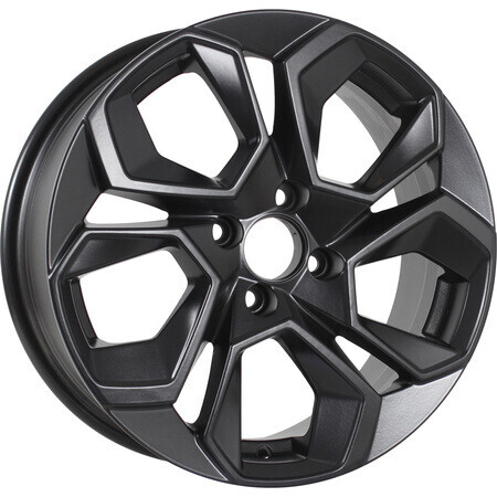 Диск Kdw Kd1620 16x6.5 5x108 ET45 DIA63.3 MATT_BLACK_PAINTED