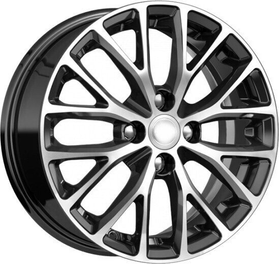 Диск Replikey Vesta (R112) 15x6 4x100 ET50 DIA60.1 BK/FP