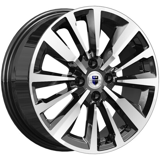 Диск K&K Эрман 16x6.5 4x98 ET35 DIA58.6 АЛМАЗ ЧЕРНЫЙ