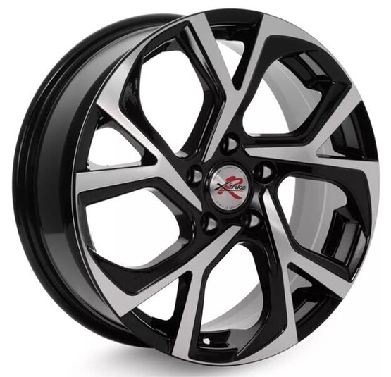 Диск X'trikerst R087 17x6.5 5x114.3 ET37 DIA66.6 BK/FP